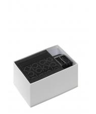 CALVIN KLEIN KIT Regalo Kartenhalter + G&uuml;rtel Monogramm-Leinwand - G&uuml;rtel - 2