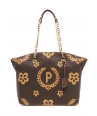 POLLINI HERITAGE Schultertasche Braun - Damentaschen - 4
