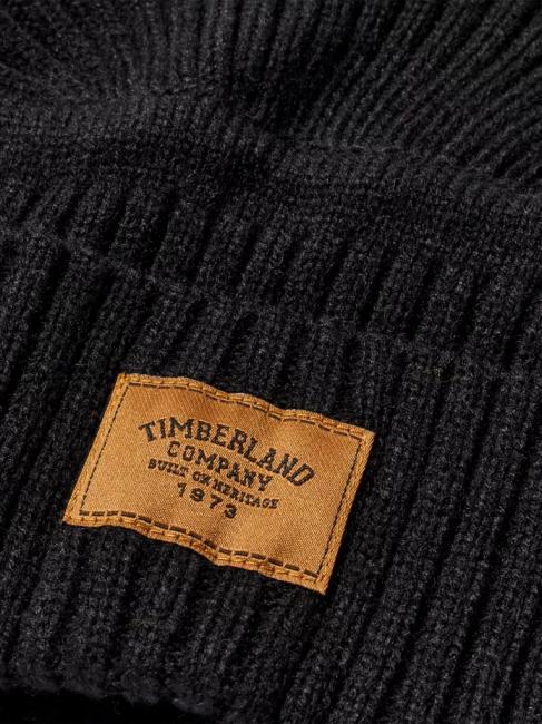 RIBBED Hut mit Manschette SCHWARZ - M&uuml;tzen/H&uuml;te