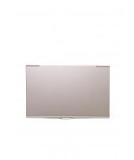 SPALDING Porta Biglietti da Visita In Leder und Aluminium rot - Brieftaschen Herren - 3