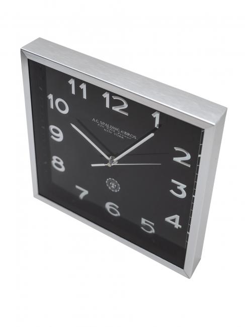 SQUARE Wanduhr Schwarz - Uhren und Wecker