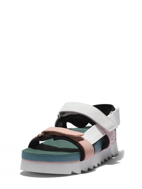 SANTA MONICA SUNRISE Sporty Plateausandalen Cameo-Rose - Damenschuhe