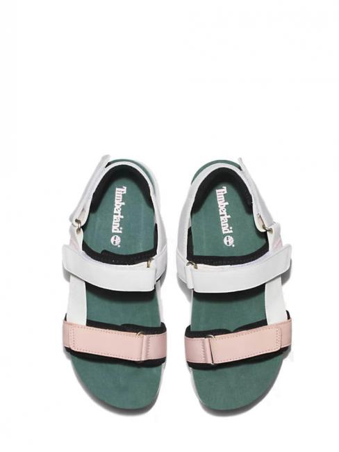 SANTA MONICA SUNRISE Sporty Plateausandalen Cameo-Rose - Damenschuhe