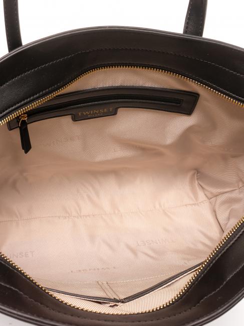 LOGO OVAL T FLOREALE Einkaufstasche schwarz / ovale T-Blume - Damentaschen