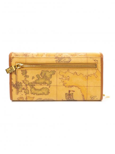 GEO CLASSIC Große Geldbörse mit Klappe NATÜRLICH - Brieftaschen Damen