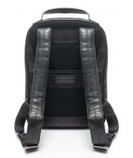 UNGARO TECH Lederrucksack f&uuml;r 13-Zoll-Laptop Schwarz - PC-Rucks&auml;cke - 3