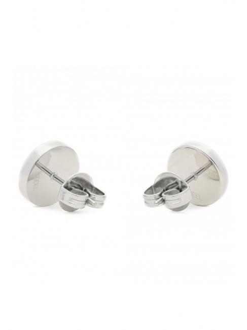 BUTTON LOGO AND CRYSTAL STUDS Ohrringe SILBER - Ohrringe