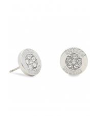 GUESS BUTTON LOGO AND CRYSTAL STUDS Ohrringe SILBER - Ohrringe - 4