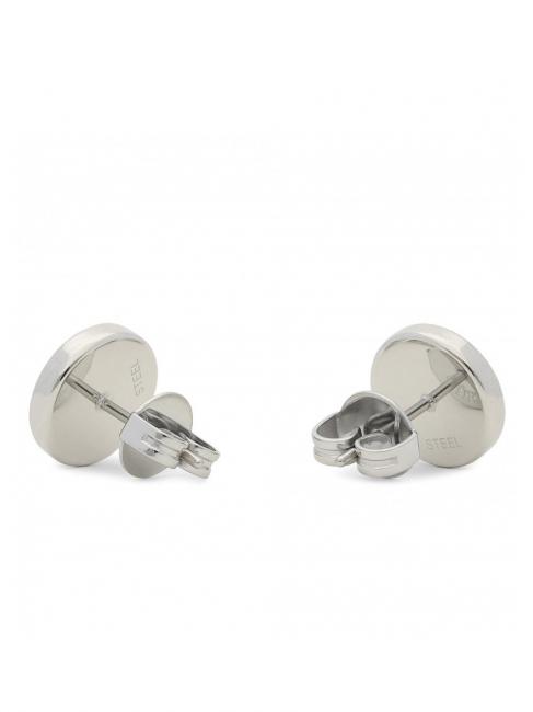 CLEAR CRYSTAL AND LOGO STUDS Ohrringe SILBER - Ohrringe