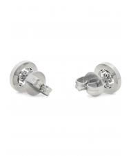 GUESS 4G LOGO CRYSTAL STUD Ohrringe SILBER - Ohrringe - 3