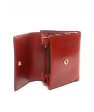 THE BRIDGE LEDA Ledergeldb&ouml;rse Chianti / Bordeaux / Gold - Brieftaschen Damen - 4