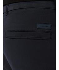 CALVIN KLEIN Sateen chino Baumwollhose, schmale Passform Calvin Marine - Hosen Herren - 4