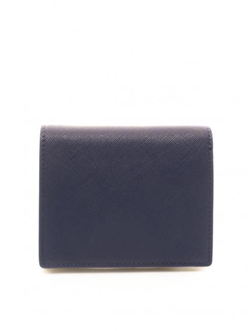 Geldb&ouml;rse saffiano piccolo  Marine - Brieftaschen Damen