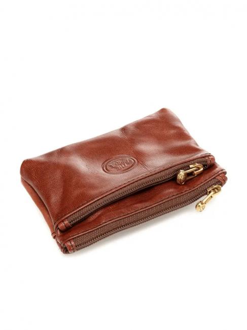 STORY Schlüsseletui aus Leder BRAUN - Schlüsselanhänger und Schlüsseletuis