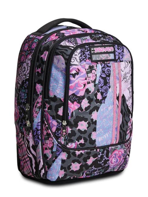 7.1 TYRE Rosegrowe Girl Abnehmbarer Trolley-Rucksack Schwarz - Rucks&auml;cke mit Trolleyfunktion