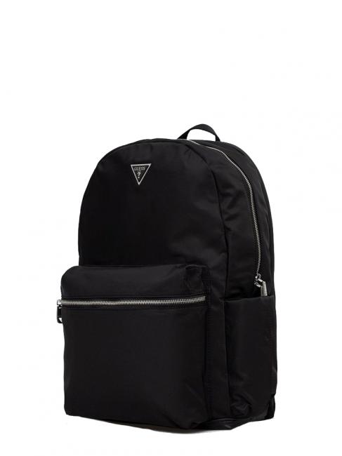 CERTOSA Nylon Smart Rucksack-Mann SCHWARZ - Rucks&auml;cke f&uuml;r Schule &amp; Freizeit