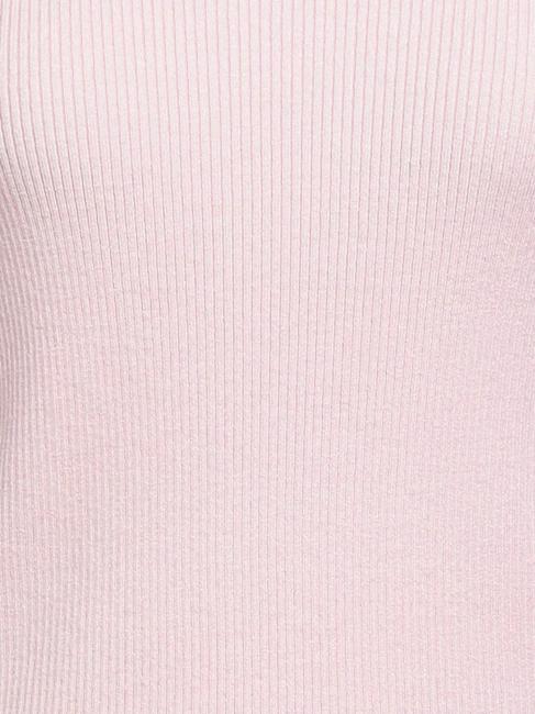 KHALED Pullover mit Kn&ouml;pfen rosa - Damenpullover