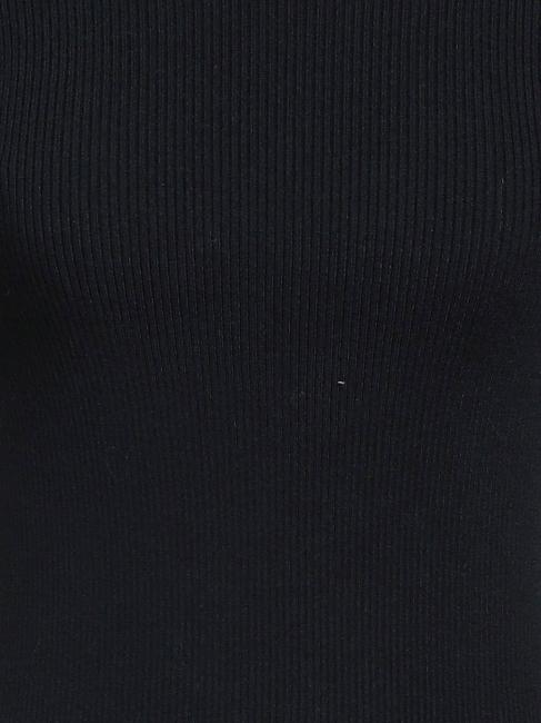 DESTINYS Rollkragenpullover mit Kn&ouml;pfen blau - Damenpullover
