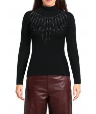 JOHN RICHMOND LENNON Rollkragenpulli Schwarz - Damenpullover - 2