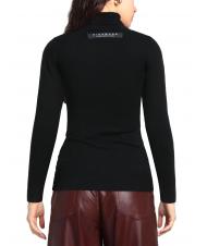 JOHN RICHMOND LENNON Rollkragenpulli Schwarz - Damenpullover - 3