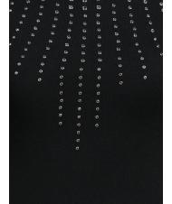 JOHN RICHMOND LENNON Rollkragenpulli Schwarz - Damenpullover - 4