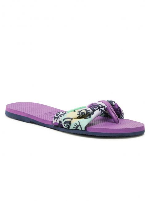 YOU SAINT TROPEZ CITY Sandalen Violett - Damenschuhe