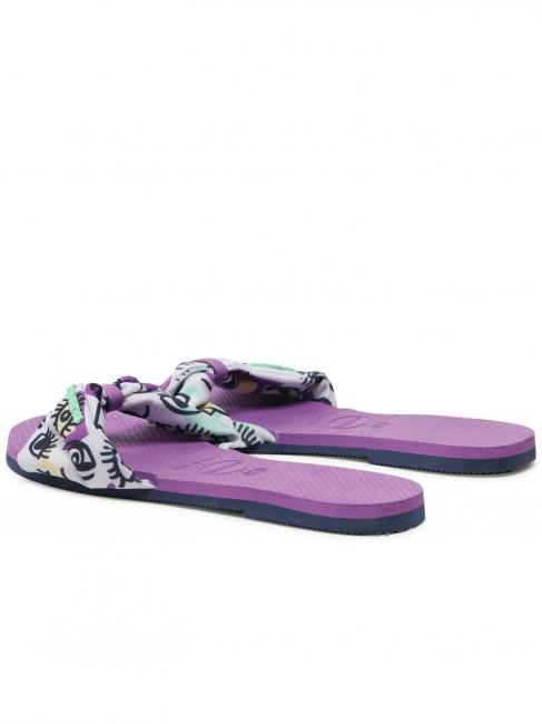 YOU SAINT TROPEZ CITY Sandalen Violett - Damenschuhe