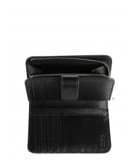 FURLA CAMELIA Geldbörse aus Leder für Damen Schwarz - Brieftaschen Damen - 2