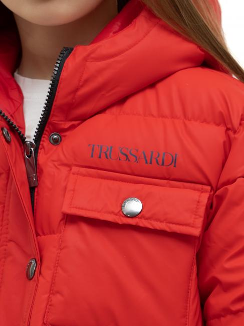 HIDEYORI Lange wattierte Jacke rot - Kinder Jacken