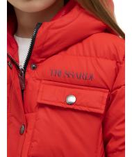 TRUSSARDI HIDEYORI Lange wattierte Jacke rot - Kinder Jacken - 4
