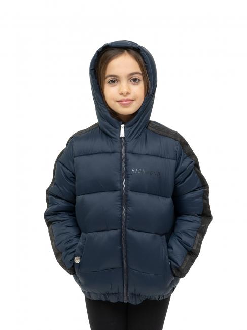HARU Wattierte Jacke mit Kapuze blau - Kinder Jacken