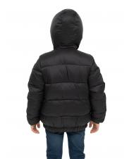 JOHN RICHMOND HARU Wattierte Jacke mit Kapuze Schwarz - Kinder Jacken - 2