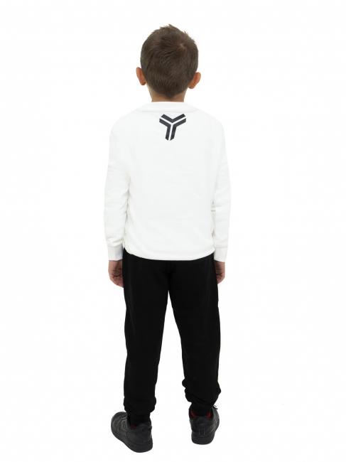 HEEP Set aus Sweatshirt und Hose cremefarben / schwarz - Trainingsanz&uuml;ge f&uuml;r Kinder