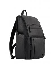 PIQUADRO CHARLIE Laptop-Rucksack 15,6", aus Leder - PC-Rucksäcke
