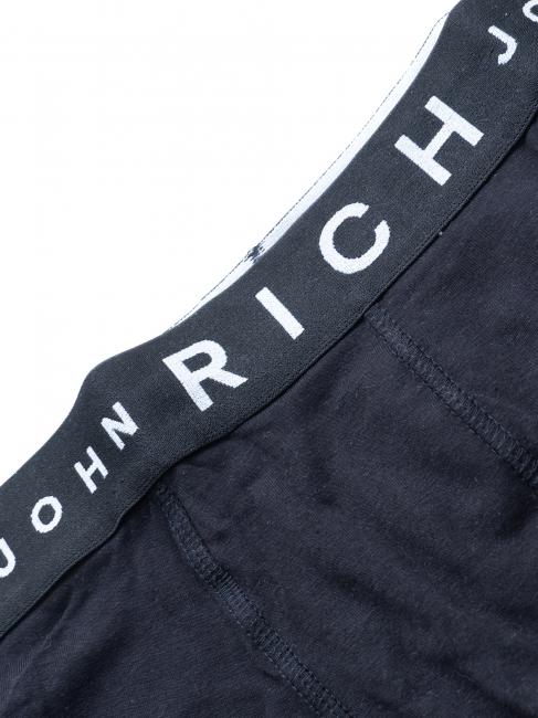 MIRKHY Set aus 3 Boxershorts mit kontrastierendem Logo Schwarz - Herrenslip