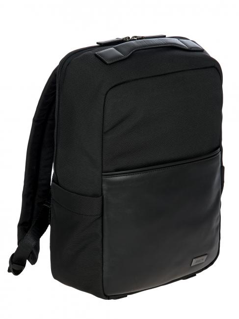 MONZA Erweiterbarer Rucksack f&uuml;r 14" PC mit USB Schwarz Schwarz - PC-Rucks&auml;cke