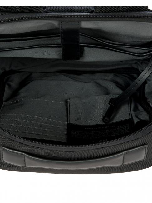 MONZA Erweiterbarer Rucksack f&uuml;r 14" PC mit USB Schwarz Schwarz - PC-Rucks&auml;cke