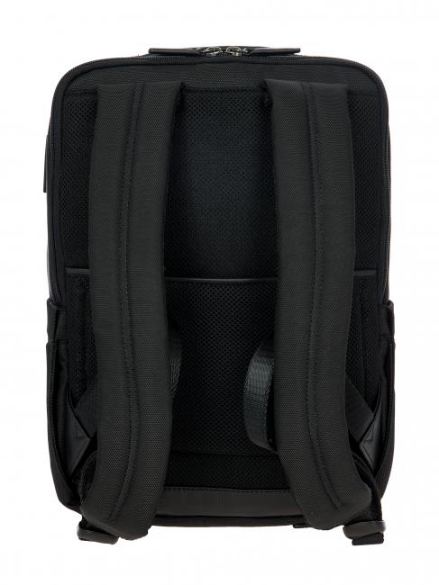 MONZA Erweiterbarer Rucksack f&uuml;r 14" PC mit USB Schwarz Schwarz - PC-Rucks&auml;cke
