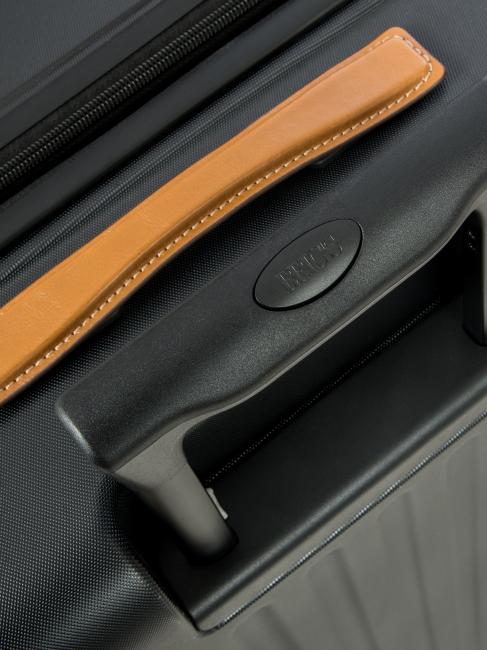 CAPRI Großer Trolley mit USB-Anschluss Schwarz - Harte Trolleys