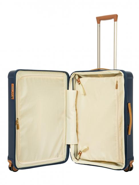 CAPRI Mittlerer Trolley mit USB-Anschluss Blau - Harte Trolleys