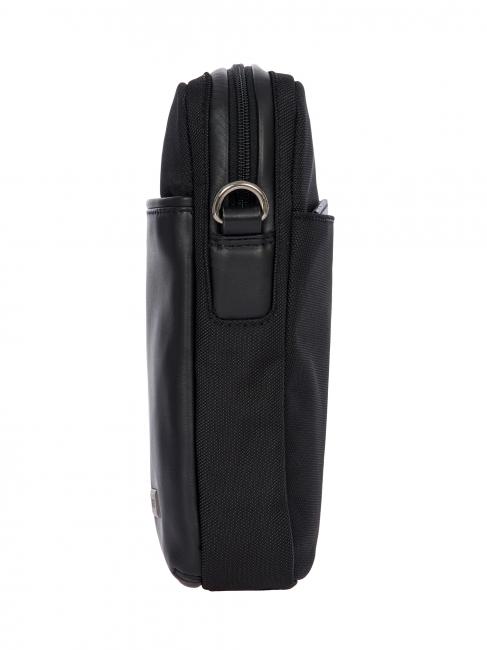 MONZA Schultertasche Schwarz Schwarz - Umh&auml;ngetaschen Herren