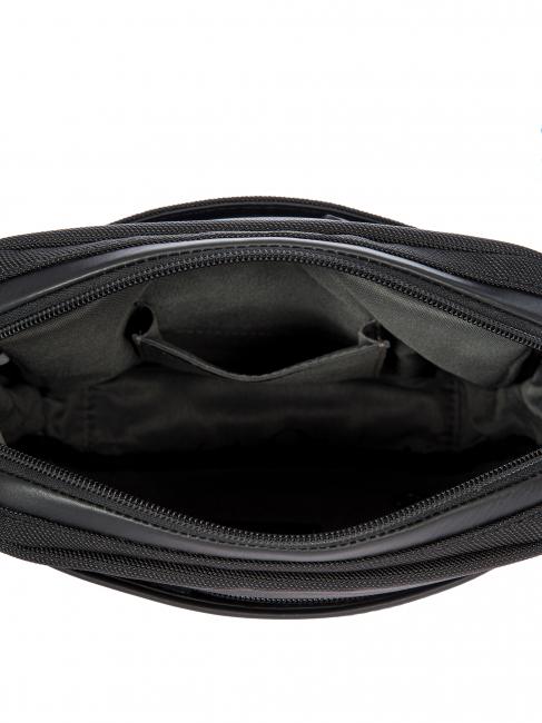 MONZA Schultertasche Schwarz Schwarz - Umh&auml;ngetaschen Herren