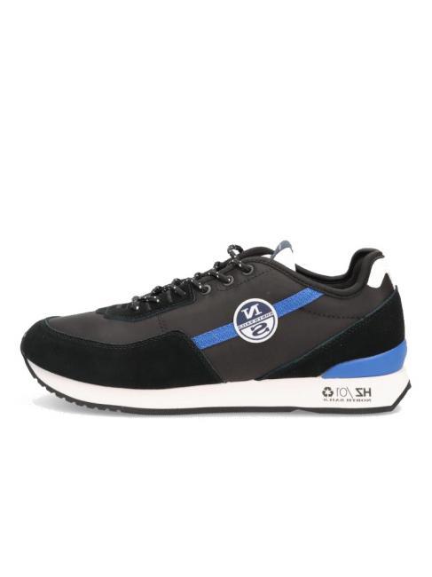 HORIZON PLAIN Turnschuhe laufen Schwarz Blau - Herrenschuhe