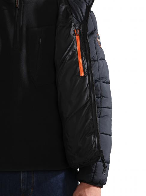 ARIEL 1 Steppjacke mit Kapuze schwarz 041 - Daunenjacken für Herren