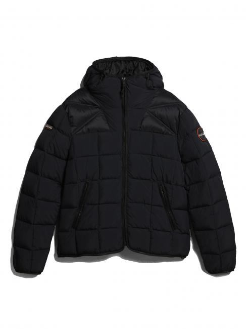 ARIEL 1 Steppjacke mit Kapuze schwarz 041 - Daunenjacken für Herren