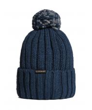NAPAPIJRI SEMIURY W 3 M&uuml;tze mit Manschette und Bommel blaue Fahne - M&uuml;tzen/H&uuml;te - 2