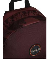 NAPAPIJRI HAPPY DAYPACK 4 Rucksack Burgunder Fudge - Rucks&auml;cke f&uuml;r Schule &amp; Freizeit - 4