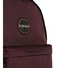 NAPAPIJRI HAPPY DAYPACK 4 Rucksack Burgunder Fudge - Rucks&auml;cke f&uuml;r Schule &amp; Freizeit - 5