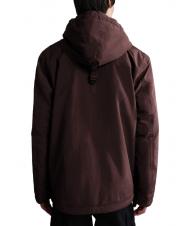NAPAPIJRI RAINFOREST WINTER 3 Wasserdichte Jacke mit Kapuze Burgunder Fudge - Herrenjacken - 2