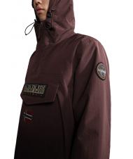 NAPAPIJRI RAINFOREST WINTER 3 Wasserdichte Jacke mit Kapuze Burgunder Fudge - Herrenjacken - 3